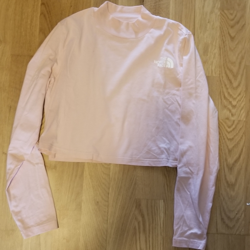 The North Face cropped turtle neck top